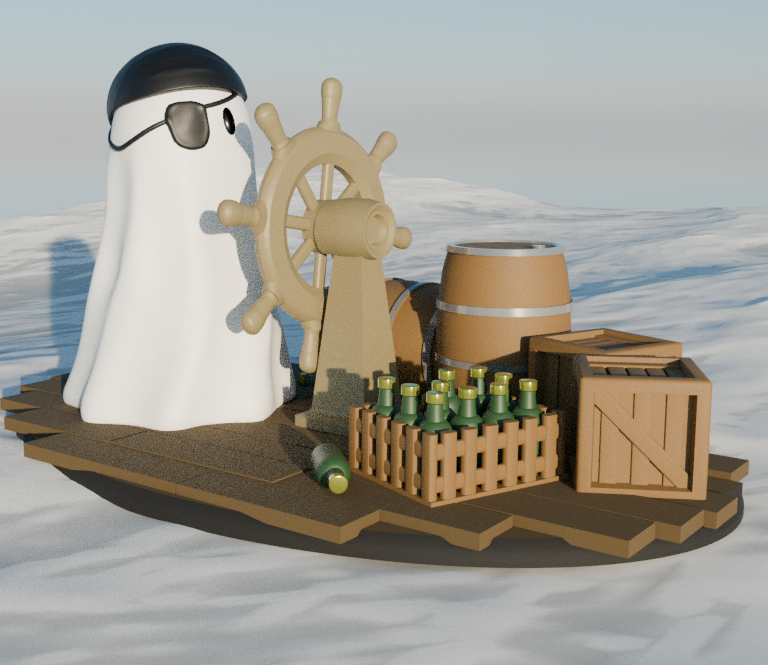 January 2025 Monthly Special! The Lost Pirate- Adopt-A-Boo!